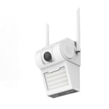 Camara ip Exterior con lampara led 2 megapixeles SP-WALLCAMLED